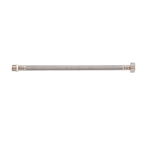 Wężyk w oplocie stalowym 3/8Wx3/8Z 40 cm INVENA