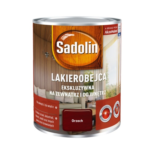 Lakierobejca ekskluzywna 0,75 L orzech SADOLIN