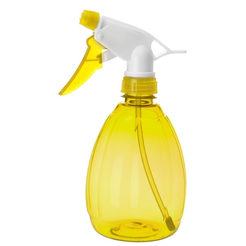 Zraszacz transparentny 550 ml Flora żółty VERDENIA