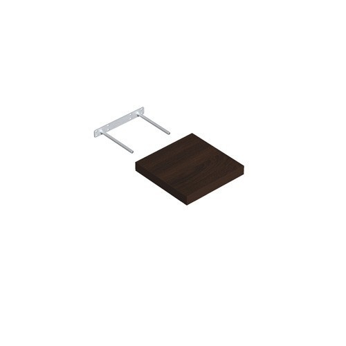 Półka samowisząca wenge 23,5x23,5 cm VELANO