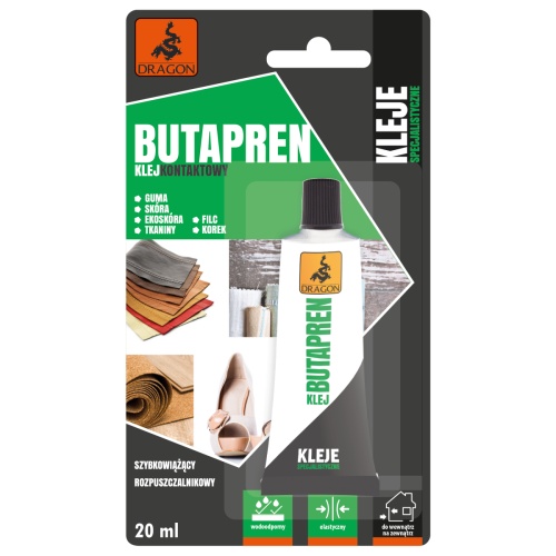 Klej butapren 20 ml blister DRAGON