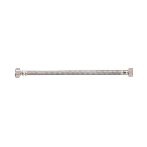 Wężyk w oplocie ze stali nierdzewnej z GW/GW (1/2X3/8) 20 cm INVENA