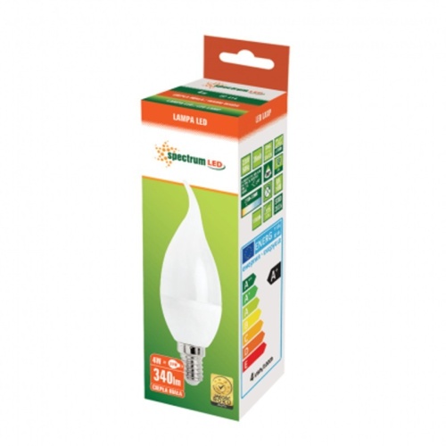 Żarówka LED 4 W E14 ciepły biały SPECTRUM