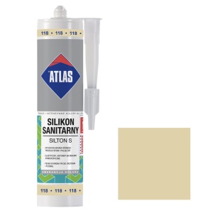 Silikon sanitarny Silton S srebrny ATLAS