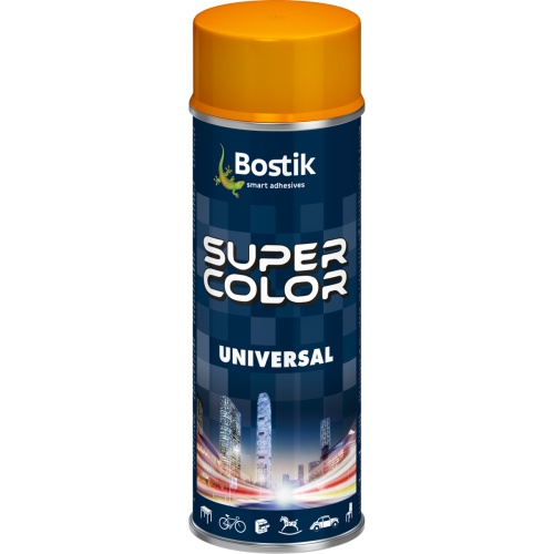 Lakier uniwersalny ogólnego zastosowania Super Color Universal złoty 400 ml BOSTIK