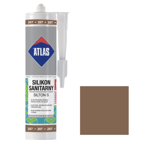 Silikon sanitarny Silton S latte ATLAS