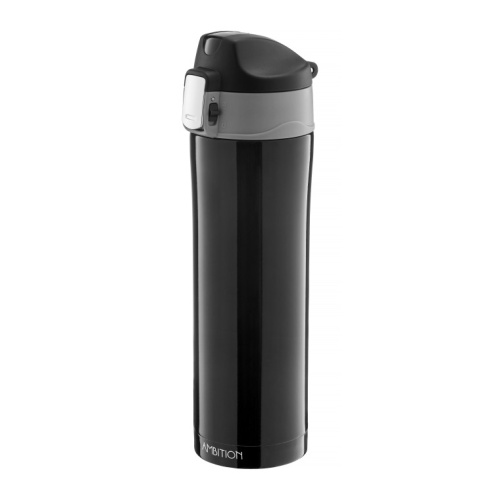 Kubek termiczny Glossy 420 ml czarny AMBITION