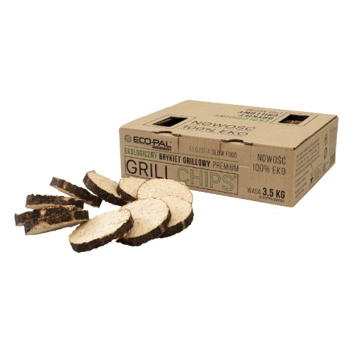 Brykiet ekologiczny do grilla 3,5 kg Grill Chips ECO-PAL