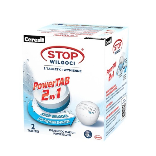 Tabletki Stop wilgoci PowerTAB CERESIT