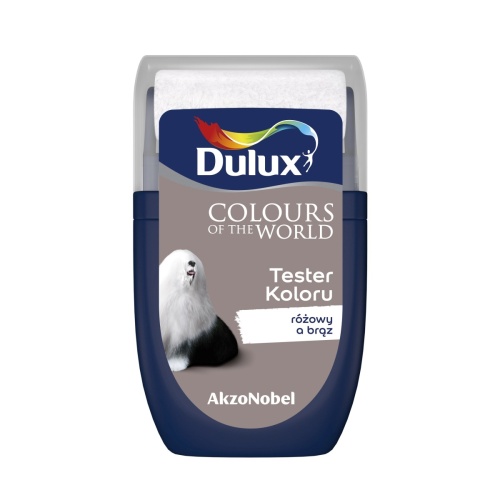 Tester farby Kolory Świata 0,03 L różowy a brąz DULUX