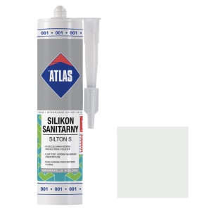 Silikon sanitarny Silton S popielaty ATLAS