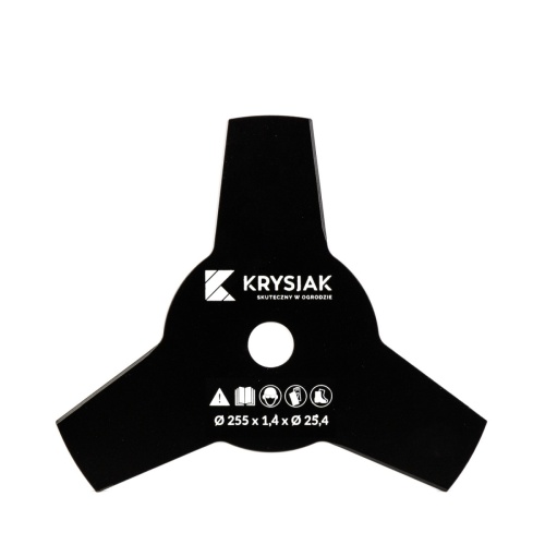 Tarcza tnaca 3-zębna 25,4 255 mm pay KRYSIAK