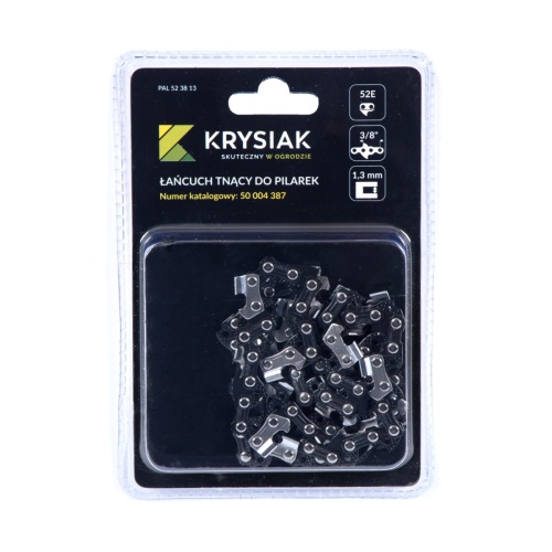 Łańcuch tnący 3/8" 1,3 mm 52 ogniwa KRYSIAK