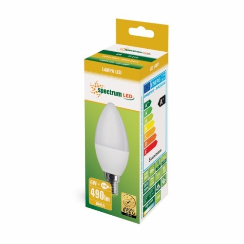 Żarówka LED 6 W E14 neutralna SPECTRUM