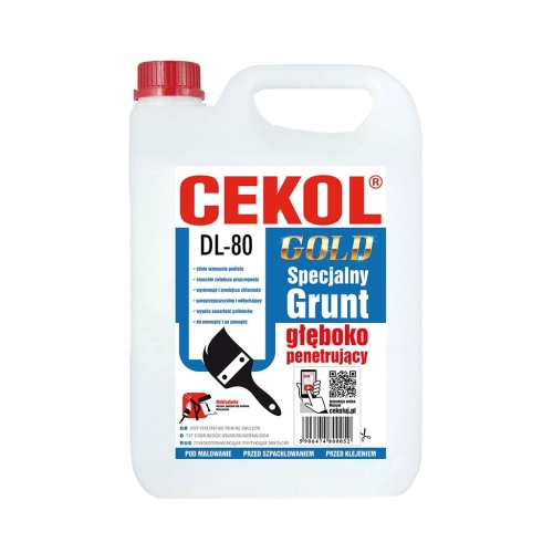 Grunt głęboko penetrujący DL-80 - 5 L CEKOL