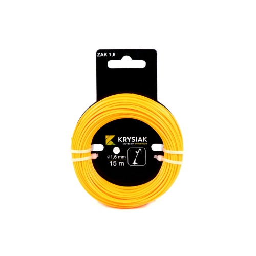 Żyłka tnąca 1,6 mm x 15 m okrągła KRYSIAK