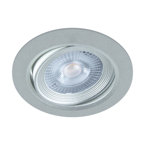 Sufitowa oprawa punktowa SMD LED Moni C 5 W WW Silver kolor srebrny 5 W STRUHM