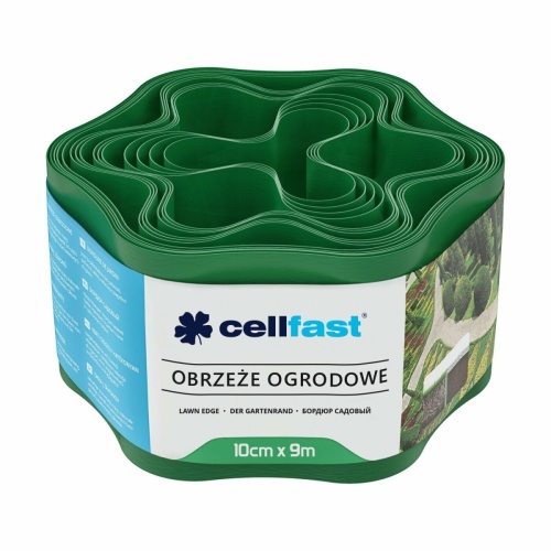 Obrzeże ogrodowe 20 cm x 900 cm zielone CELLFAST