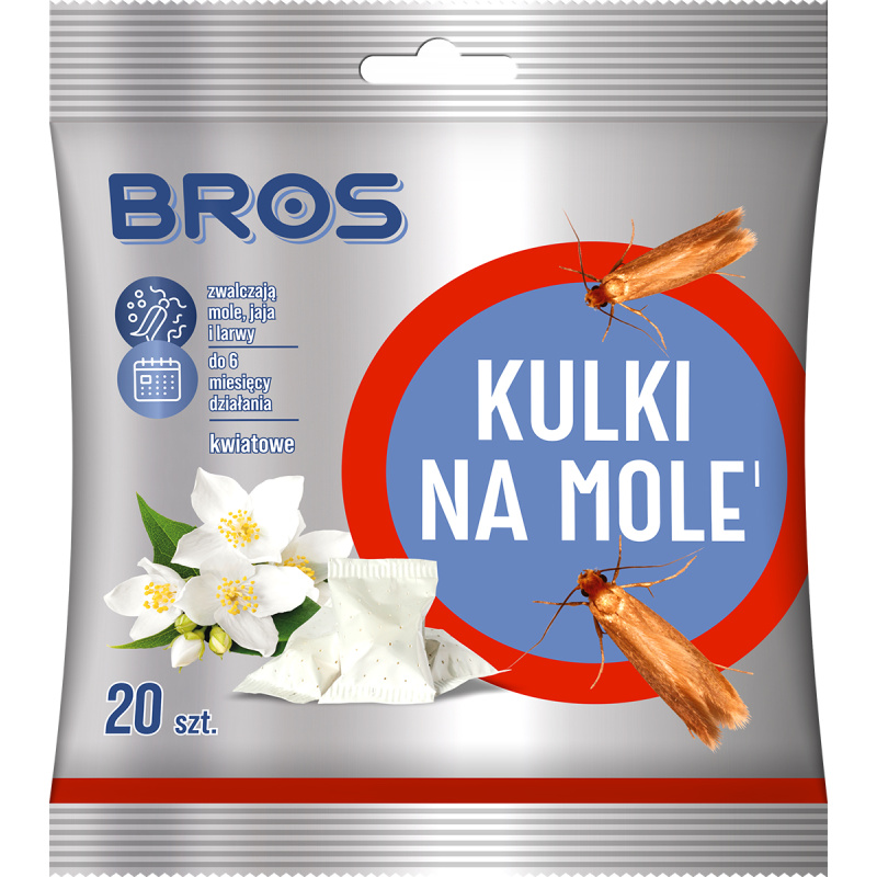 Kulki na mole papierowe laminat 160 x 175 mm